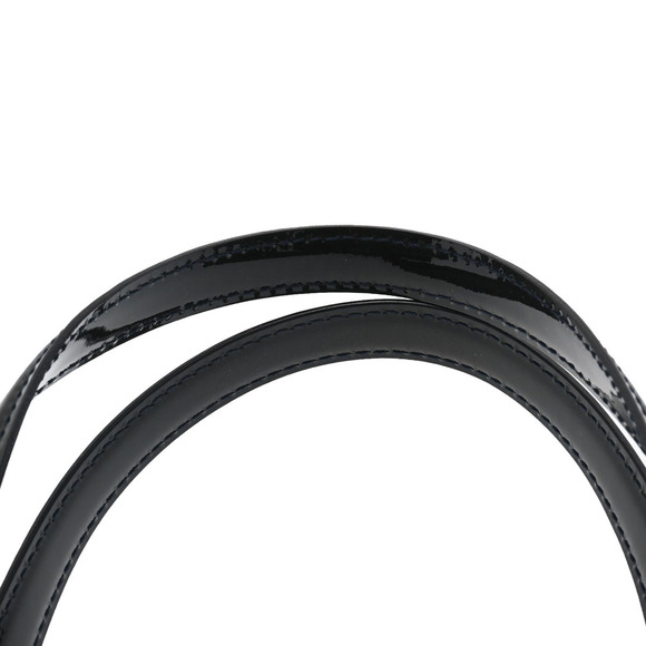 Louis Vuitton Vernis Wilshire Tote Blue Infini Black Monogram Handbag - Picture 4 of 11